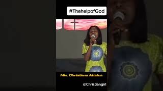 Min Christiana Attafua powerful worship music shorts christianaattafuah ghana gospel [upl. by Rior]