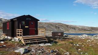 The DNT cabin Skarvassbu close to Tromso in Northern Norway [upl. by Eceinehs]