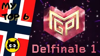 🇳🇴 Melodi Grand Prix 2024  SEMIFINAL 1 · MY TOP 6 · Eurogatito [upl. by Patrich356]