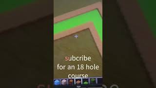 Georges First Mini Golf Game shorts [upl. by Novart]