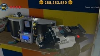 The LEGO Movie Videogame  Golden Instruction Build 7  Flying Police Car Vehicle Showcase [upl. by Leary431]