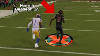 I Created Marvin Harrison Jr Into Madden Insane [upl. by Seidler]