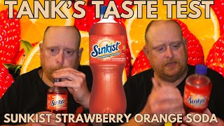 Tanks Taste Test Sunkist Strawberry Orange Soda [upl. by Dias]