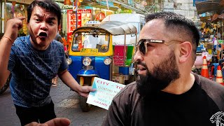 The TRUTH About the TukTuk SCAM in Bangkok Thailand 🇹🇭 [upl. by Doty502]