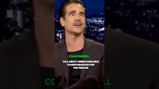 colinfarrell was reborn shorts jimmyfallon thepenguin popular interview celebrity funny [upl. by Asta]