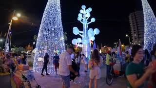 Cartagena old town by night in December 2022 [upl. by Gwennie423]