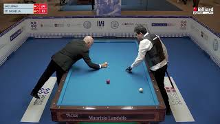 Sagnella Pierluigi VS Longo Gustavo  26° WORLD CHAMPIONSHIP 5PINS INDIVIDUAL  Venaria Reale [upl. by Bilski]