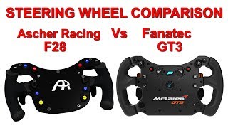 Ascher Racing F28 vs Fanatec McLaren GT3 [upl. by Napas]