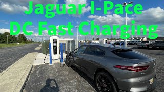 Jaguar IPace DC Charging Test [upl. by Rizzi]