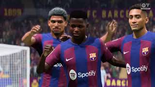 FC 24  Barcelona Vs Getafe  la Liga 2024 2025  PS5 [upl. by Raynold885]