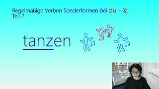 Grammatik A1  Regelmäßige Verben  Sonderformen  Teil 2  Mit Valentyna Schmieder [upl. by Einaffyt364]