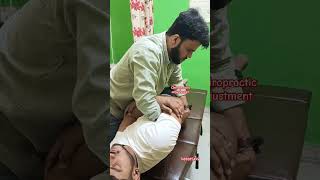 Back pain Chiropractic adjustment Best Chiropractor in Patna shorts viral [upl. by Secilu216]