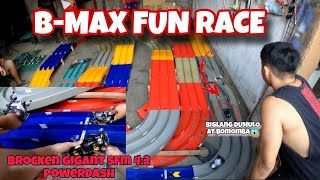 BIGLANG DUMULO AT BOMOMBA😱 TAMIYA MINI4WD BMAX FUN RACE TEAM MALASIQUI PANGASINAN [upl. by Reahard]