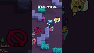 Mortis vs Edgar shorts brawlstars badrandoms edgar [upl. by Leund]