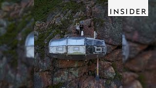 Sleep On The Edge Of A Cliff In Perus Sacred Valley [upl. by Rucker]