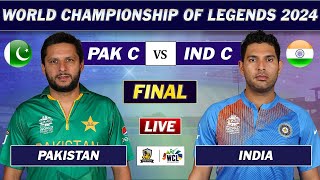 INDIA vs PAKISTAN FINAL LIVE SCORES  IND vs PAK LIVE  WCL 2024 LIVE  PAK vs IND [upl. by Galloway]