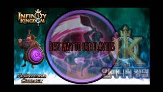 Infinity KingdomS170 Best way to use Flavius Belisarius [upl. by Fanchet]