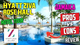 Hyatt Ziva Rose Hall Jamaica Hotel Tour amp Review  All Inclusive Resorts [upl. by Nairolf]