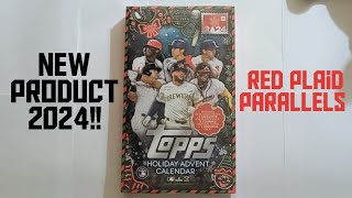 2024 Topps Holiday Advent Calendar Opening  New for 2024 [upl. by Nywroc]