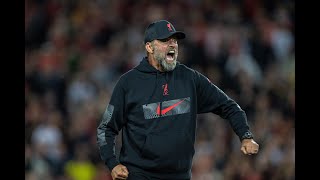 Liverpool 21 Newcastle  Jurgen Klopp Fist Pump Celebration [upl. by Gerstner]