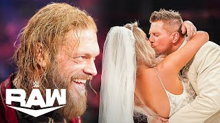 Edge CRASHES the Miz and Maryse’s Wedding  WWE Raw Highlights 122721 WWE on USA [upl. by Ardolino]