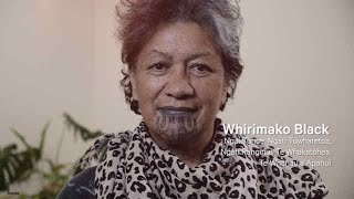 Whirimako Black  Kahungunu te tangata reo Māori [upl. by Adnahsor]