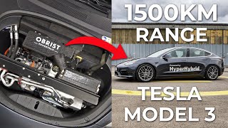 Tesla Model 3 with 1500KM RANGE The BETTER Tesla Model 3  Obrist Mark II [upl. by Arlon]