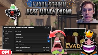 🫥Evade Script🫥 Latest Inf Respawn When DieAuto Farm Money With Auto Afk With Many Troll Features🔥😬😎 [upl. by June]