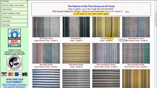 Outdoor Fabric Grades [upl. by Hiltner475]