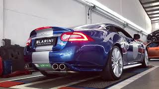 Larini Spec Jaguar XKR 50  Static Exhaust [upl. by Aeet]