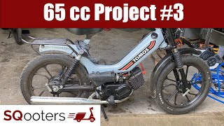 Testrit  Tomos Ontsteking Op Bromstand Zetten  65cc project 3 [upl. by Aelat]