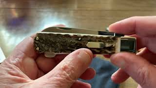 PUMA HUNTING POCKET KNIFE JAGDTASCHENMESSER REVIEW 964 [upl. by Milton]