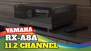 Yamaha RX A8A Aventage 112 Channel AV Receiver with MusicCast Reviews In 2022 [upl. by Esaj313]