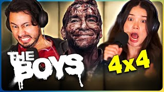 THE BOYS 4x4 REACTION  Karl Urban Jack Quaid Antony Starr Erin Moriarty  Amazon Prime [upl. by Caddaric]