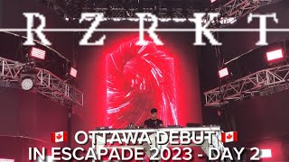 RZRKT 💀 DEBUT IN OTTAWA ESCAPADE 2023 🇨🇦  Best Drop Day 2 [upl. by Ydnyl]