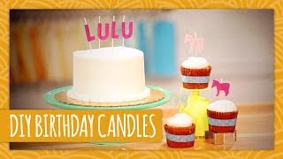 DIY Beeswax Birthday Candles  HGTV Handmade [upl. by Letsou]