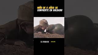 Niño de 6 años se convierte en soldado parati shorts movie viral [upl. by Rodrigo]