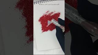 YouTube glitter art❤️🥰glitterartshortvideoantaraartandhandcraft [upl. by Gayner]