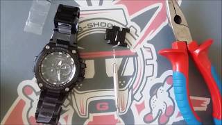 Casio GShock Metal Twisted GShock MTG skracanie bransolety by Matej ciekawostki gshock [upl. by Mechling339]