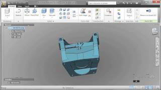 Autodesk Inventor Fusion 2012 Basics from AutoCAD 2012 [upl. by Wohlert]