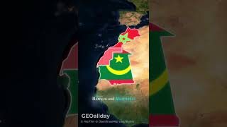 Why Western Sahara is Absent on most Maps shorts [upl. by Sul]