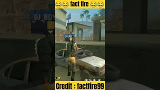 😂😂 fact fire 😂😂 freefire credit factfire funny comedy freefiremax shorts [upl. by Tulley729]