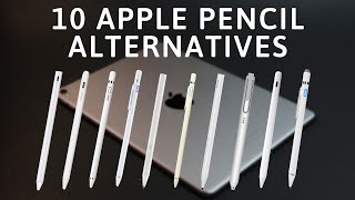 Top 10 Best Apple Pencil Alternatives of 2020  Cheap iPad Stylus Pen for Drawing Writing [upl. by Johiah]