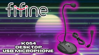 Fifine K054 USB Desktop Microphone [upl. by Euqinahc]