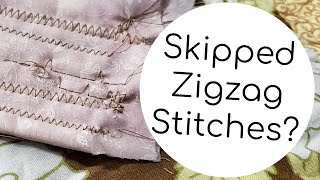 Fixing Sewing Machine Timing Issues and Skipped Zigzag Stitches  Singer Model 6215C [upl. by Attenyw]