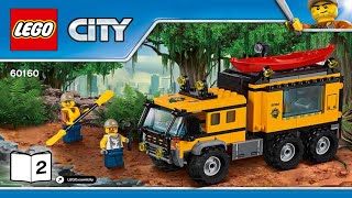 LEGO instructions  City  Jungle  60160  Jungle Mobile Lab Book 2 [upl. by Pilloff]