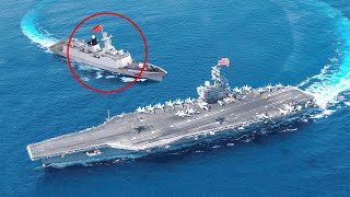 Chinese Spy Ship Closes In on US Aircraft Carrier – What Happens Next [upl. by Ytsirhc]