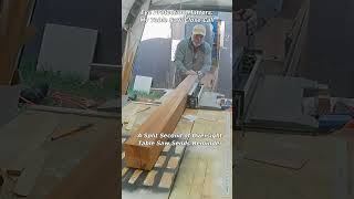 Eye Protection Matters My Table Saw Close Call shorts tablesaw safetyfirst [upl. by Naimad]