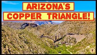 Arizonas Copper Triangle Phoenix Arizona Motorcycle and Scooter Rides [upl. by Orgel]