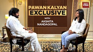 Andhra Pradesh Deputy CM Pawan Kalyans Exclusive Interview With Akshita Nandagopal On India Today [upl. by Erdnua351]